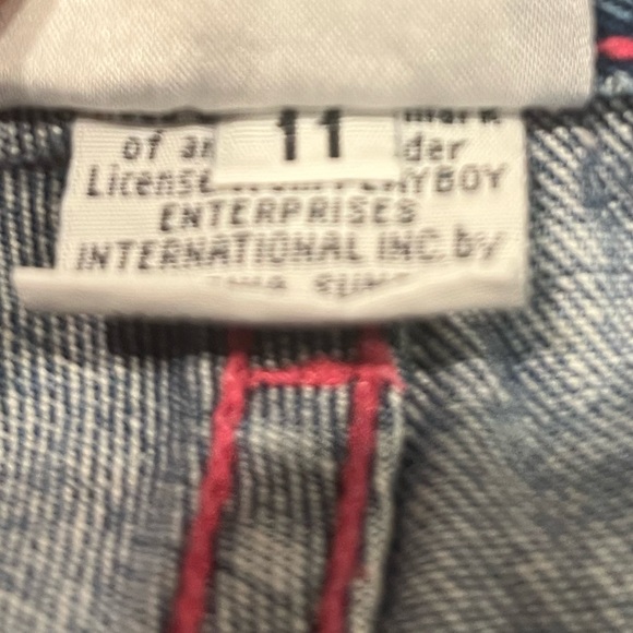 Y2K playboy jeans / Size 11 / they are a little flared at the bottom (bootcut) - Picture 5 of 6